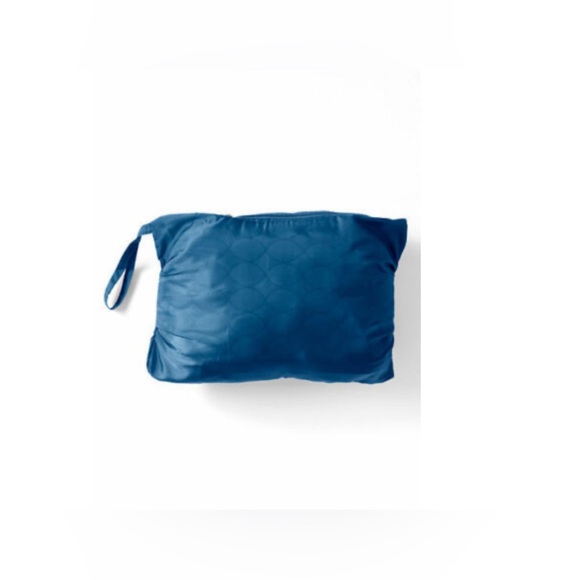 Lands End Women's Primaloft Packable Jacket Neptune Blue Sz XS/P (2-4) - Picture 14 of 14